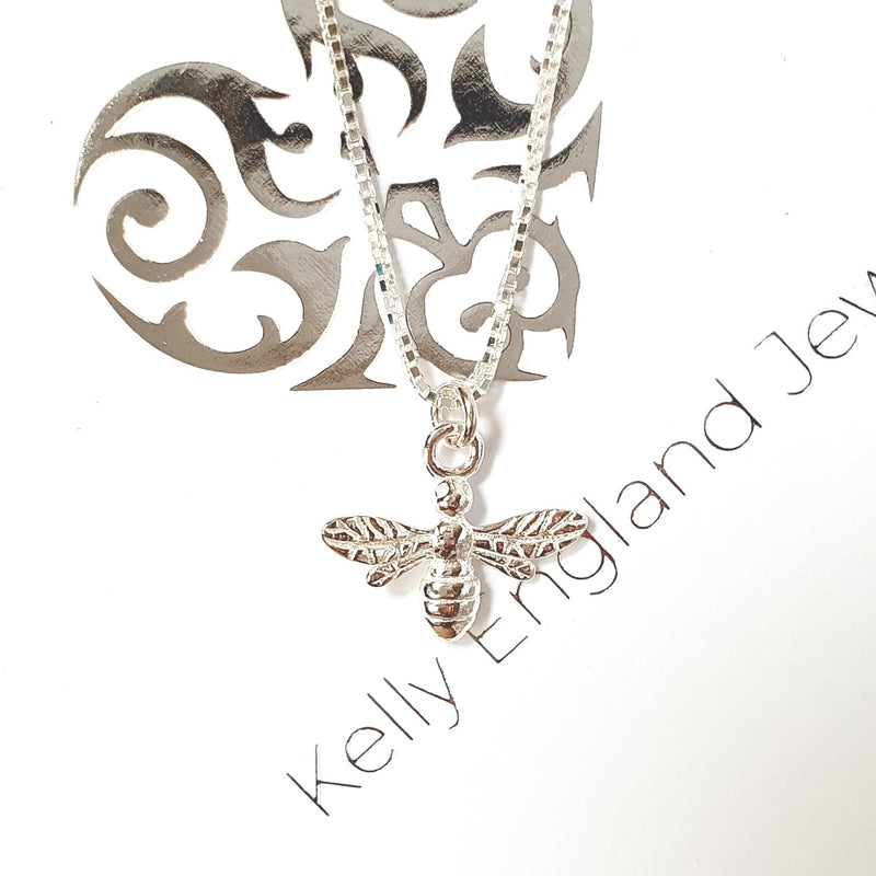 Sterling Silver Bee Necklace