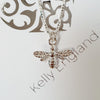 Sterling Silver Bee Necklace