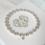 Chunky Sterling Silver Bracelet Set