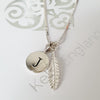 Feathers appear when loved ones are near 925 Necklace