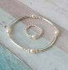 Sterling Silver Freshwater Pearl Set