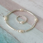Sterling Silver Freshwater Pearl Set