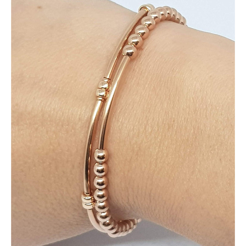 Rose Gold Bracelet Stack