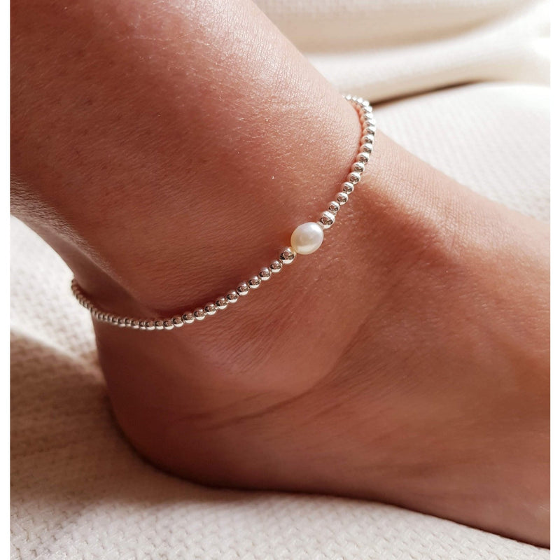 Ivory Pearl Freshwater Anklet