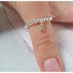 Personalised Initial Stretch Ring