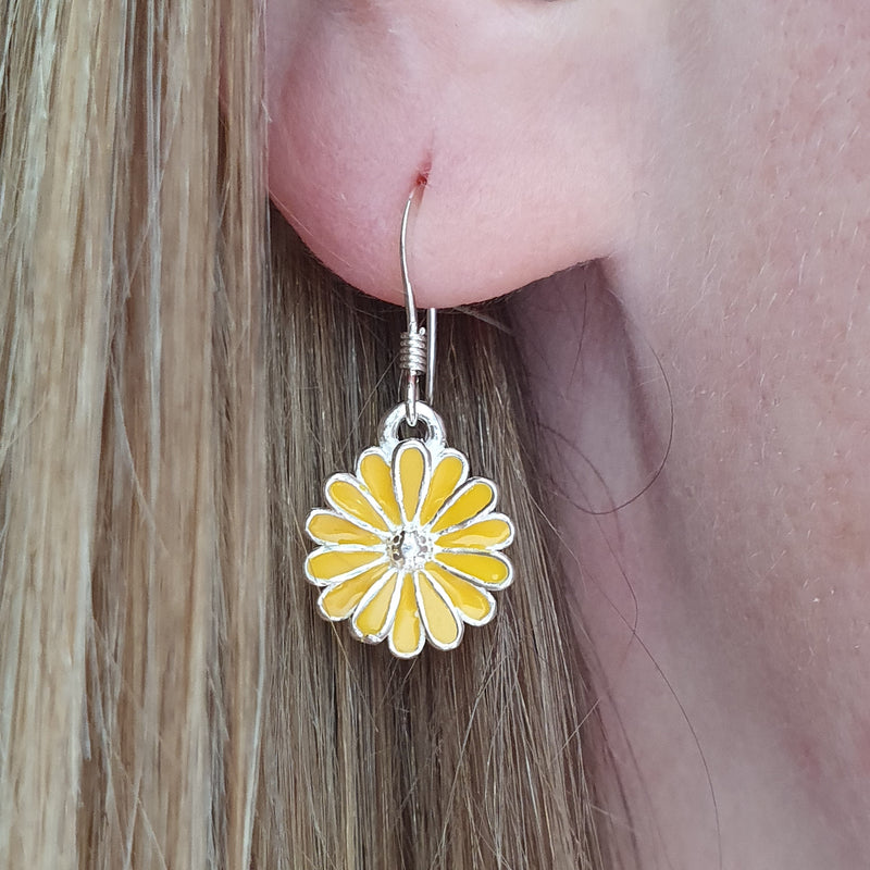 Sunflower Earrings