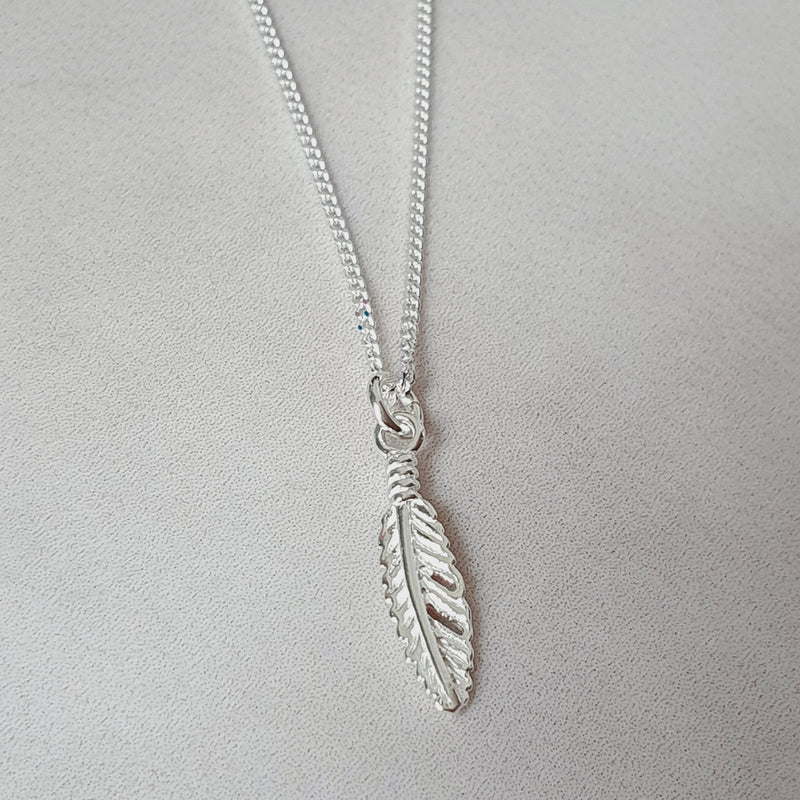 Feathers Appear When Loved Ones Are Near Necklace