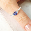 Swarovski Crystal Birthstone Ring (September)