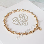 Gold Beaded Anklet