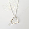 Floating Heart Necklace