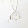 Floating Heart Necklace