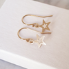 Gold Star Earrings