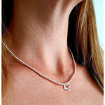 Cute Floating Heart Necklace